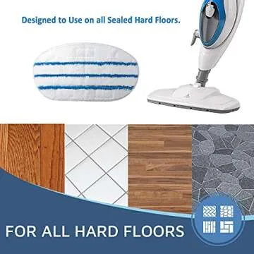 Washable Steam Mop Pads for PurSteam ThermaPro 10-in-1