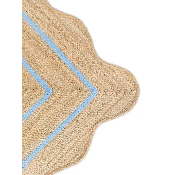 Elegant Weaving Village Jute Rug for Sustainable Living