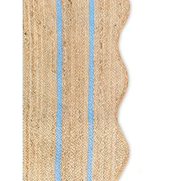 Elegant Weaving Village Jute Rug for Sustainable Living