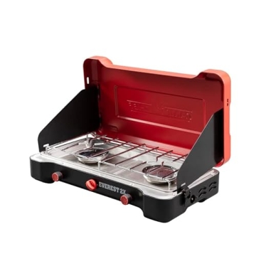 Camp Chef Mountain Series Everest 2X - Portable 2-Burner Stove