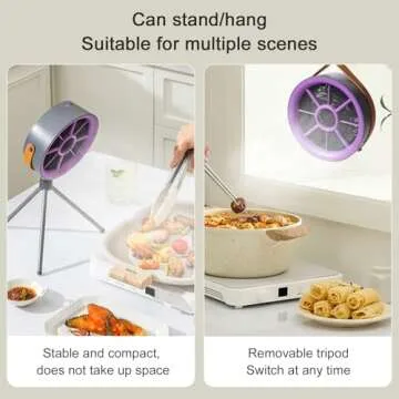 Smoke Away Purifier Fan, Smokeaway Purifier Fan, Lorivu Portable Smoke Purifier, Portable Smoke Air Purifier Fan, Smoke Filter for Smoking Indoors with 12 PCS Filter Cotton