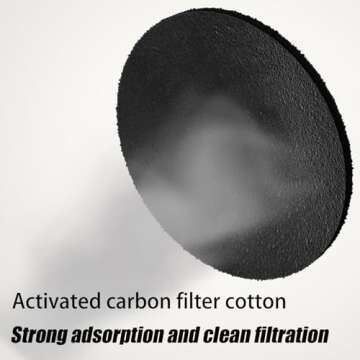 Smoke Away Purifier Fan, Smokeaway Purifier Fan, Lorivu Portable Smoke Purifier, Portable Smoke Air Purifier Fan, Smoke Filter for Smoking Indoors with 12 PCS Filter Cotton