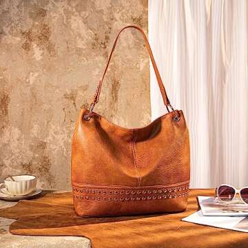 Montana West Purses for Women Hobo Bags Large Leather Handbags Shoulder Satchel Bag for Gift Travel ...