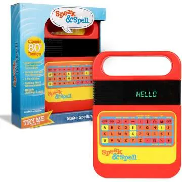 Speak & Spell Electronic Game for Kids' Learning