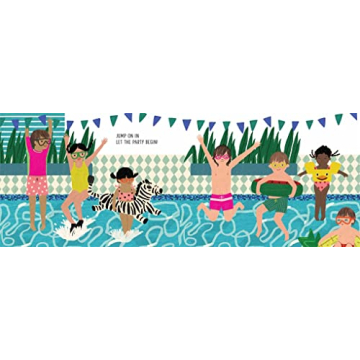 Exciting Pool Party Picture Book for Kids