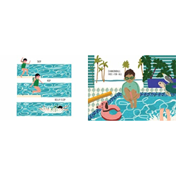 Exciting Pool Party Picture Book for Kids