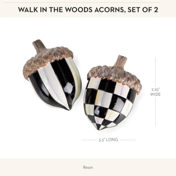 MACKENZIE-CHILDS Decorative Acorns for Elegant Fall Decor