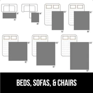 Gorilla Grip Waterproof Dog Bed Cover 82x82, Pet Blanket for Furniture, Sofa, Couch, Crate, Car, Sofa Throw Essential for Cats and Dogs, Tear and Slip Resistant Leakproof Cushion Cover, Light Taupe