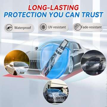 Touch Up Paint for Cars, Silver Car Paint Touch Up Pen, Car Paint Scratch Repair, Auto Paint Repair Pen, Professional Seamless Coverage, Color Accurate, Long lasting Adhension, Fast Drying