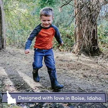 Lone Cone Insulating All Weather MudBoots for Toddlers and Kids - Warm Neoprene Boots for Snow, Rain, and Muck - Stormy Camo, 10 Toddler