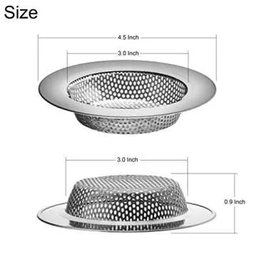 Kitchen Sink Strainer and Stopper Set for Efficient Cleanup