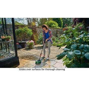 Bosch F016800611 Pressure Washer Home and Car Cleaning Kit (with patio Cleaner, wash Brush and 90 degree nozzle, in Carton Packaging)