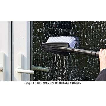 Bosch F016800611 Pressure Washer Home and Car Cleaning Kit (with patio Cleaner, wash Brush and 90 degree nozzle, in Carton Packaging)