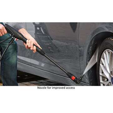 Bosch F016800611 Pressure Washer Home and Car Cleaning Kit (with patio Cleaner, wash Brush and 90 degree nozzle, in Carton Packaging)