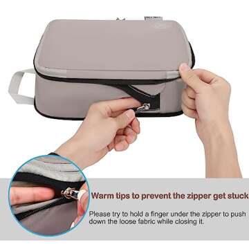 Dec-Mec Ultralight Compression Packing Cubes for Travel