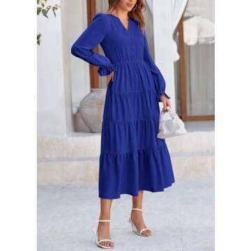 PRETTYGARDEN Women's Maxi Dress - Elegant & Flowy