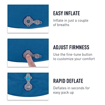 Sea to Summit Inflatable Travel Pillow for Ultimate Comfort