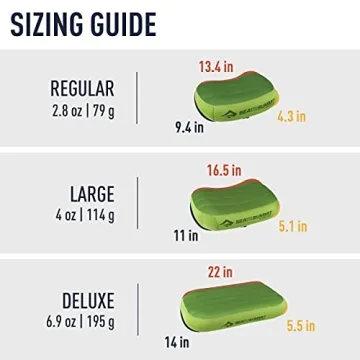 Sea to Summit Inflatable Travel Pillow for Ultimate Comfort