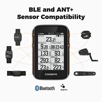 COOSPO BC200 GPS Bike Computer Wireless with Cadence Sensor