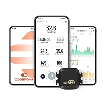 COOSPO BC200 GPS Bike Computer Wireless with Cadence Sensor