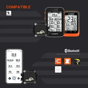 COOSPO BC200 GPS Bike Computer Wireless with Cadence Sensor