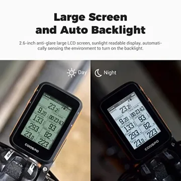 COOSPO BC200 GPS Bike Computer Wireless with Cadence Sensor