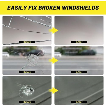 Windshield Repair Kit for Quick, Long-Lasting Glass Repairs
