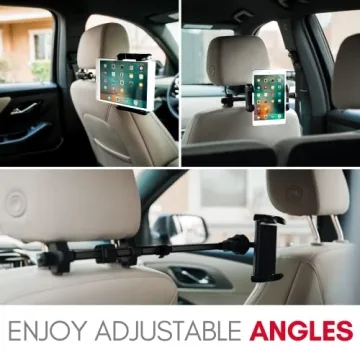 Adjustable Car Tablet Mount for iPad and Devices