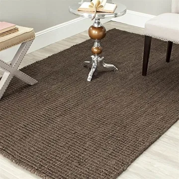 Handwoven SAFAVIEH Jute Area Rug, Ideal for High Traffic Areas