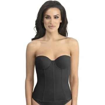 Dominique Women's Brianna Low Back Strapless Bridal Bra - Comfort & Style