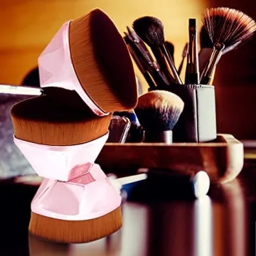 Daubigny Rose Golden Foundation Brush for Flawless Makeup