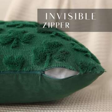 DFXSZ St Patricks Day Pillow Covers 18x18 inch Set of 2 St Patricks Day Decorations Green Shamrock S...