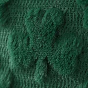 DFXSZ St Patricks Day Pillow Covers 18x18 inch Set of 2 St Patricks Day Decorations Green Shamrock Soft Plush Faux Fur Jacquard Throw Pillows for Bedroom Sofa Holiday Festivals Home Decor PTK021A18