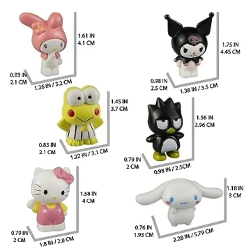 Cute Anime Figures Cake Toppers | Party & Home Decor