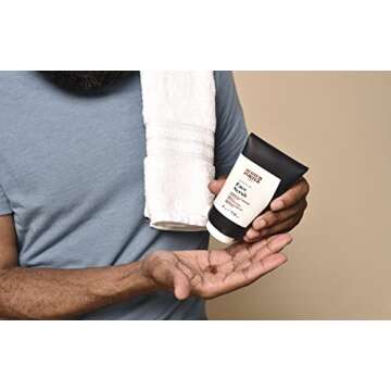 Scotch Porter Exfoliating Face Scrub for Men | Facial Cleanser Unclogs Pores & Evens Out Skin Tone |...