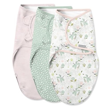 SwaddleMe Easy Change Zippered Swaddle for Newborns