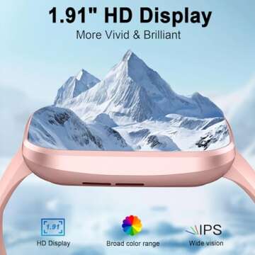 Smart Watch(Answer/Make Call), 1.91" Smartwatch for Men Women,2025 Fitness Watch with 110+ Sport Mod...