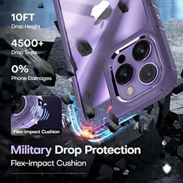 TAURI 5 in 1 iPhone 14 Pro Max Case – Military-Grade Protection