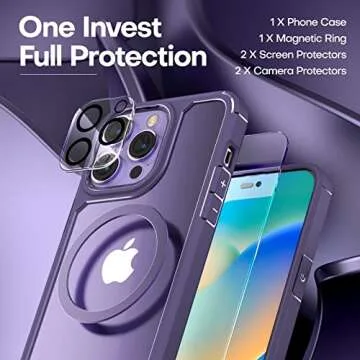 TAURI 5 in 1 iPhone 14 Pro Max Case – Military-Grade Protection