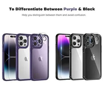 TAURI 5 in 1 iPhone 14 Pro Max Case – Military-Grade Protection