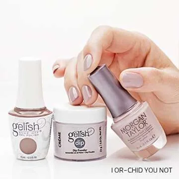 Gelish Soak Off Gel Polish for Long-Lasting Vibrant Nails