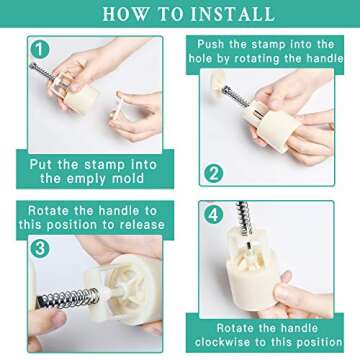 Akamino Bath Bomb Mold Kit for Fun DIY Crafting