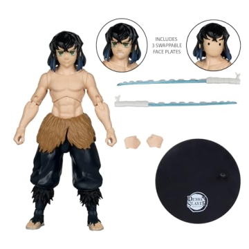 Demon Slayer Inosuke 7in Figure - McFarlane Toys