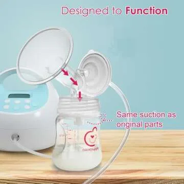 Nenesupply 5 pc Duckbill Valves Compatible with Spectra S1 Spectra S2 Breastpumps Not Original Spectra Pump Parts Replace Spectra Duckbill Valves and Spectra Valves