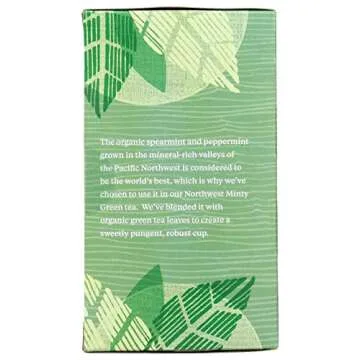 Allegro Organic Minty Green Tea Bags in 20ct Pack
