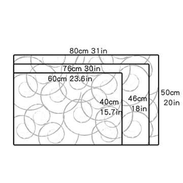 Funny Doormat Welcome Mat, Classic Black, Non-Slip Front Door Mats Rugs for Indoor/Outdoor Entrance,...