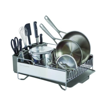 KitchenAid Large Capacity Dish Rack - Light Grey