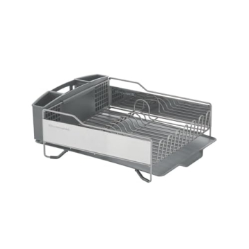 KitchenAid Large Capacity Dish Rack - Light Grey