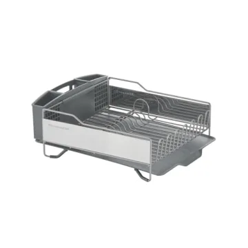 KitchenAid Large Capacity Dish Rack - Light Grey