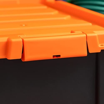Durable Stackable Storage Bins Made in USA Lockable